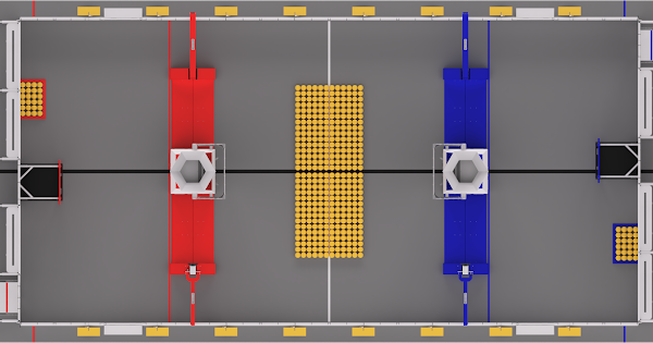 2026 REBUILT playing field for drawing autonomous paths